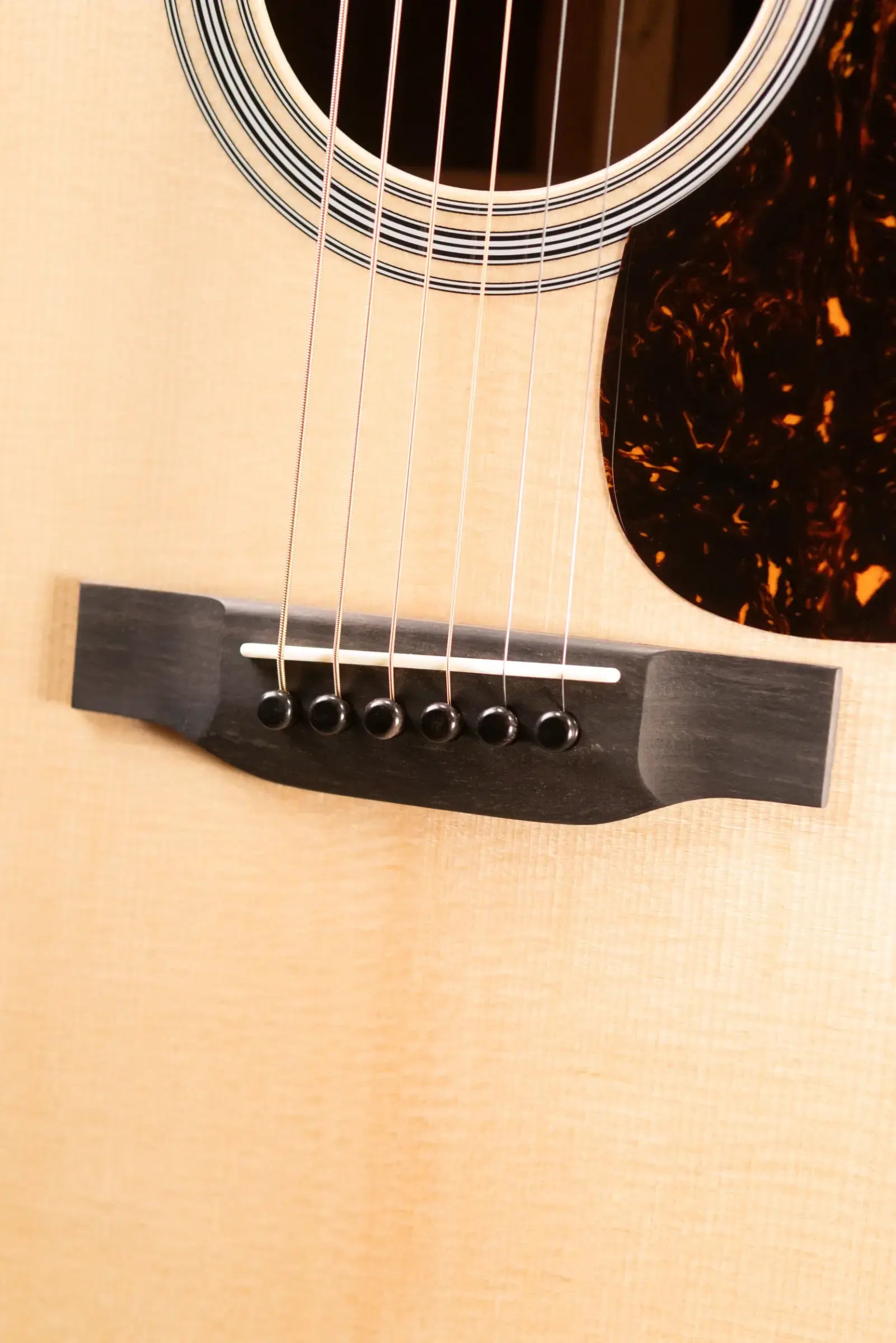 Martin Custom Shop Style 28 Dreadnought Acoustic Guitar - Macassar Ebony with Hardshell Case