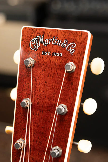 Martin Custom Shop Dreadnought Acoustic Guitar - Mahogany with Hardshell Case