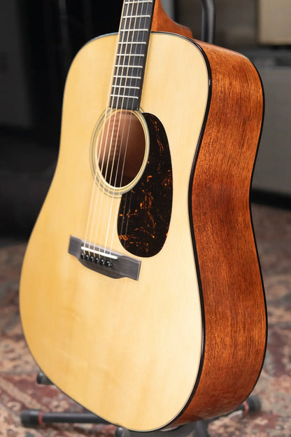 Martin Custom Shop D-18 Dreadnought, Mahogany/Adirondack Spruce Acoustic Guitar with Hardshell Case