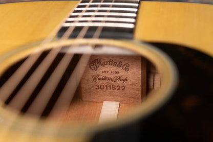 Martin Custom Shop Dreadnought Acoustic Guitar with Hardshell Case
