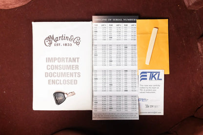 Martin Custom Shop OM-28 Acoustic/Electric Guitar - Adirondack/Cocobolo with Hardshell Case - Used