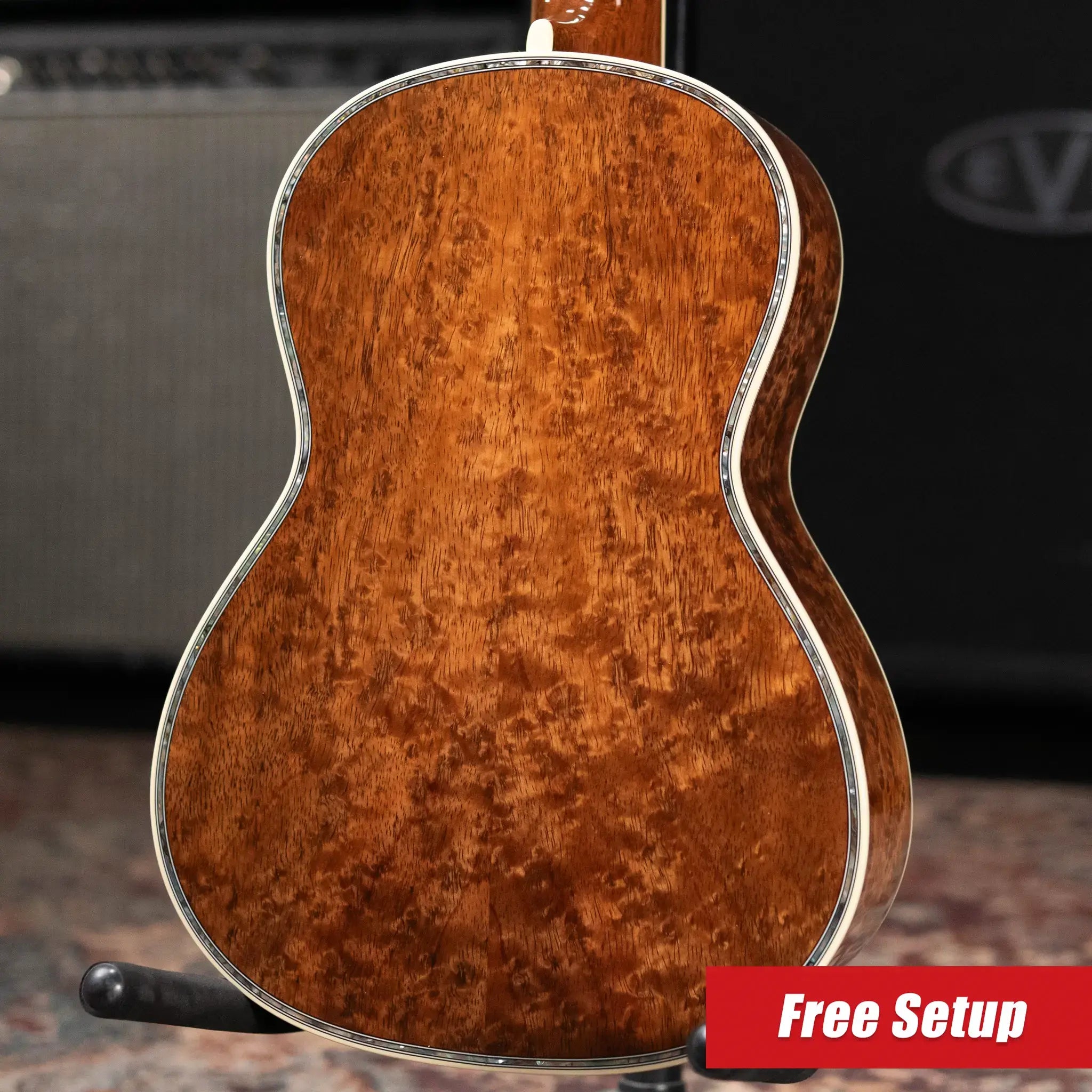 Martin Custom Shop Tenor Ukulele - Blistered Koa Gloss with Hardshell Case