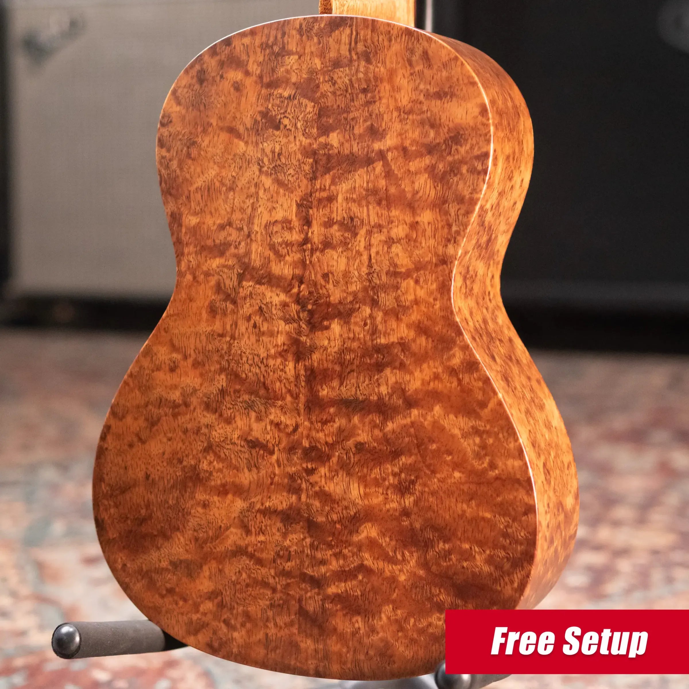 Martin Custom Shop Tenor Ukulele - Blistered Koa with Softshell Case