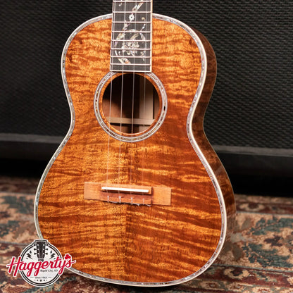 Martin Custom Shop Tenor Ukulele - Highly Flamed Koa with Hardshell Case