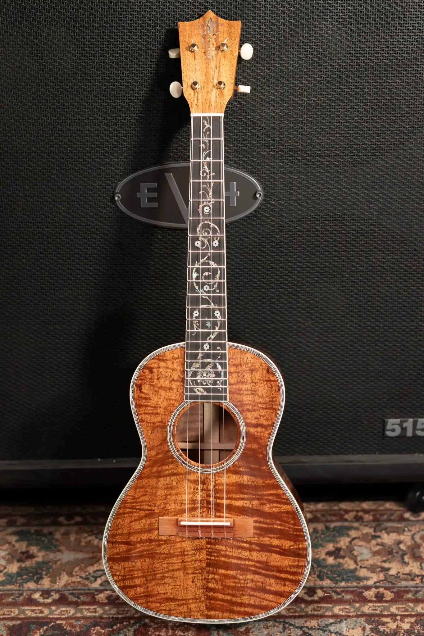 Martin Custom Shop Tenor Ukulele - Highly Flamed Koa with Hardshell Case