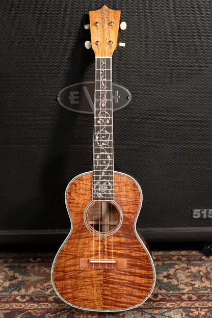 Martin Custom Shop Tenor Ukulele - Highly Flamed Koa with Hardshell Case