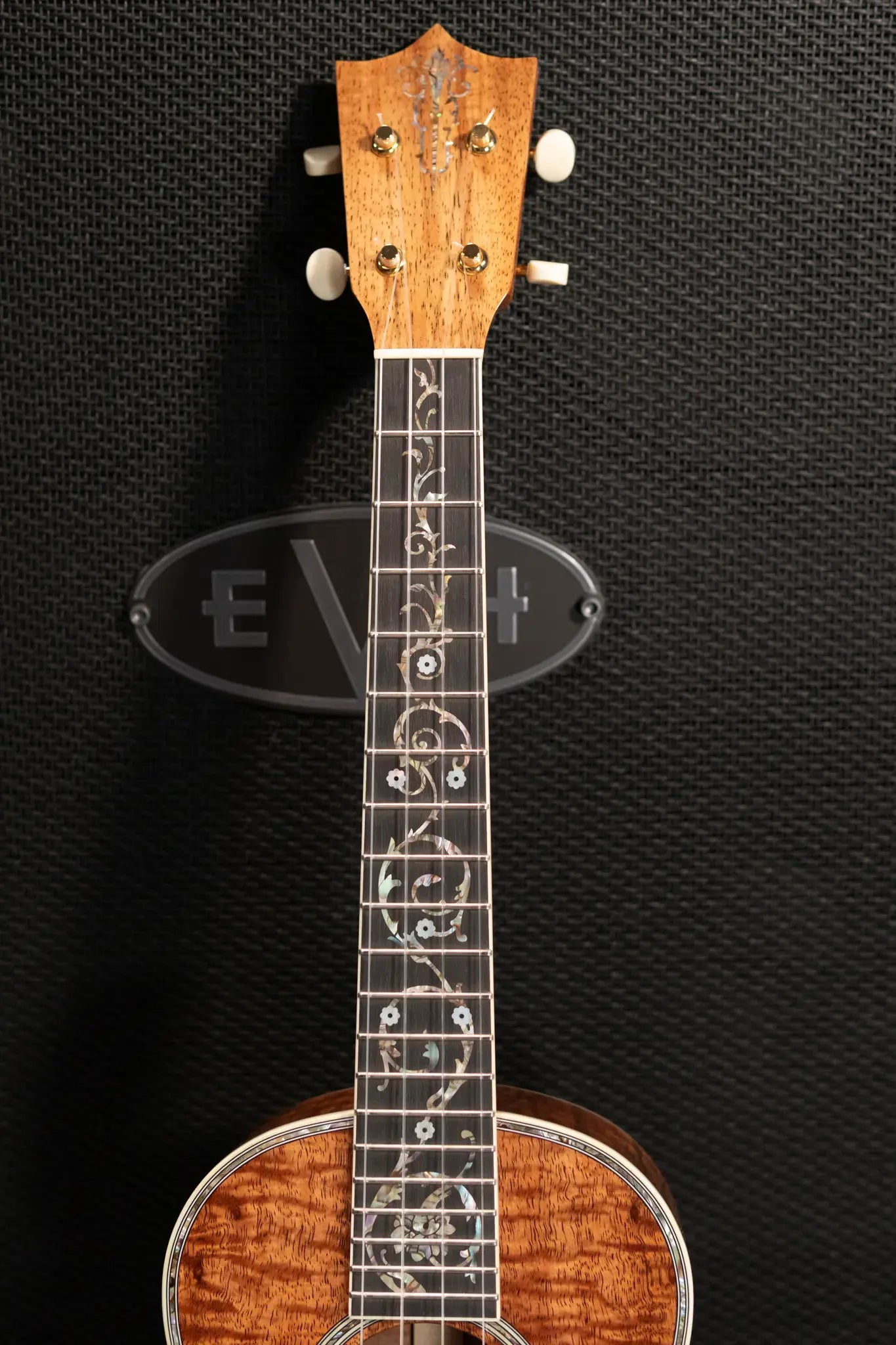 Martin Custom Shop Tenor Ukulele - Highly Flamed Koa with Hardshell Case
