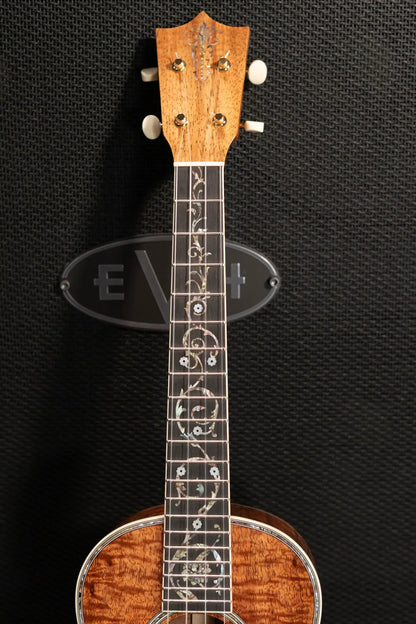 Martin Custom Shop Tenor Ukulele - Highly Flamed Koa with Hardshell Case
