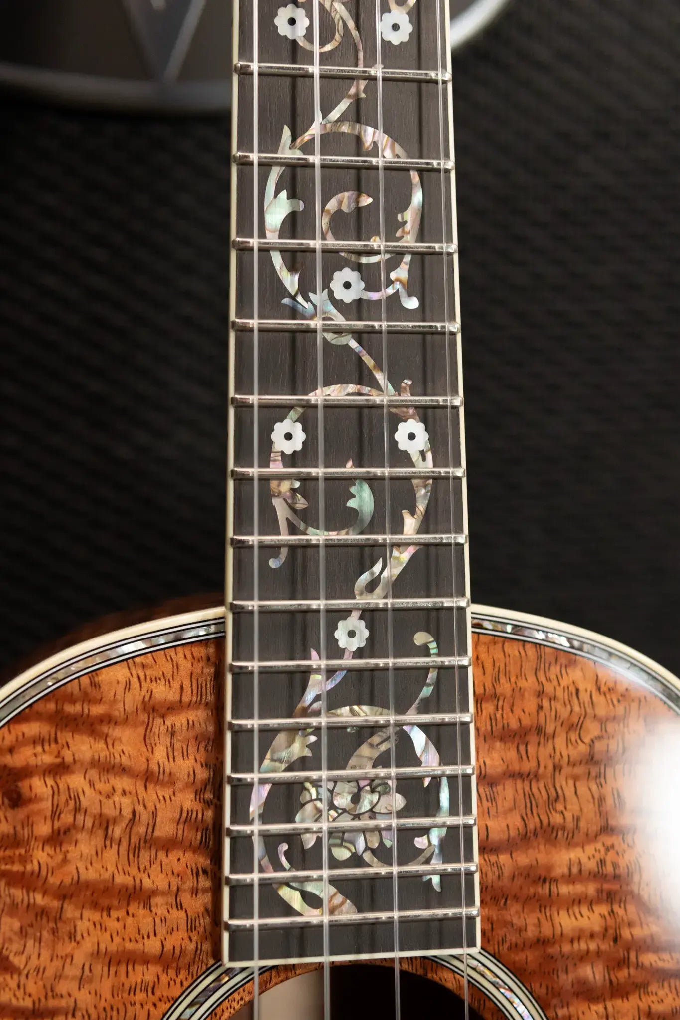 Martin Custom Shop Tenor Ukulele - Highly Flamed Koa with Hardshell Case