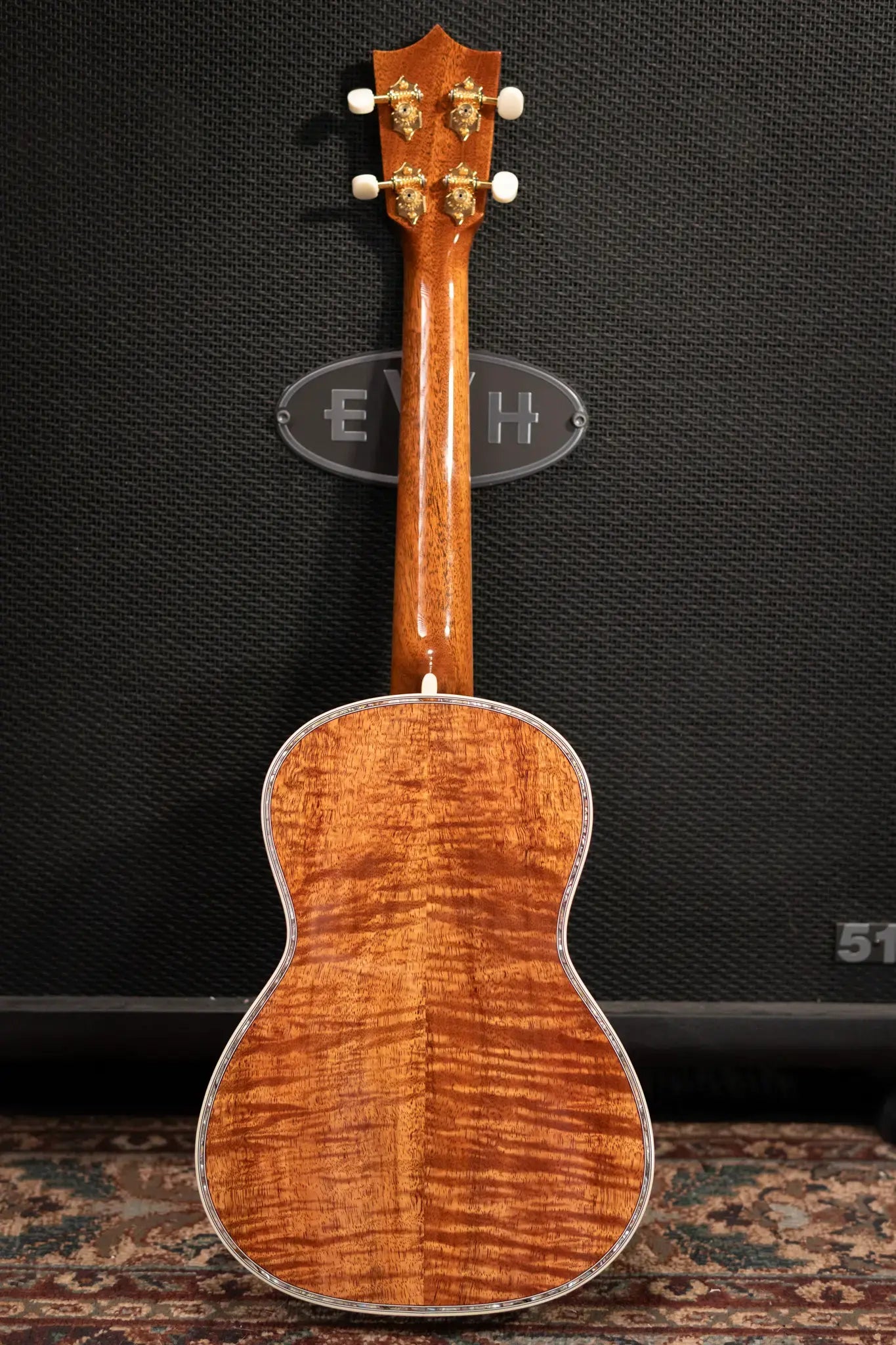 Martin Custom Shop Tenor Ukulele - Highly Flamed Koa with Hardshell Case