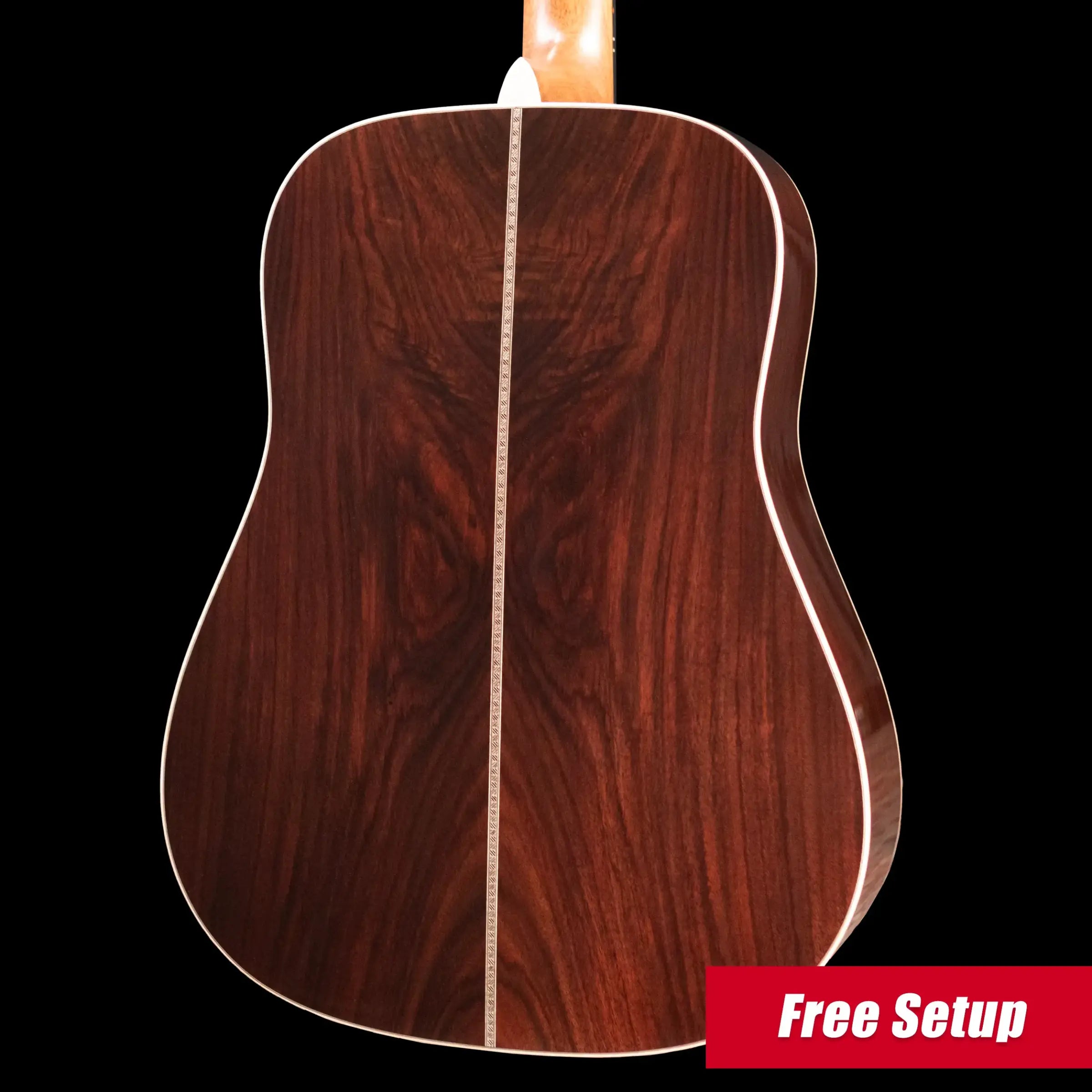 Martin Custom Style 28 D-14F Dreadnought Wild Grain East Indian Rosewood/Adirondack Spruce Acoustic with Hardshell Case - Used