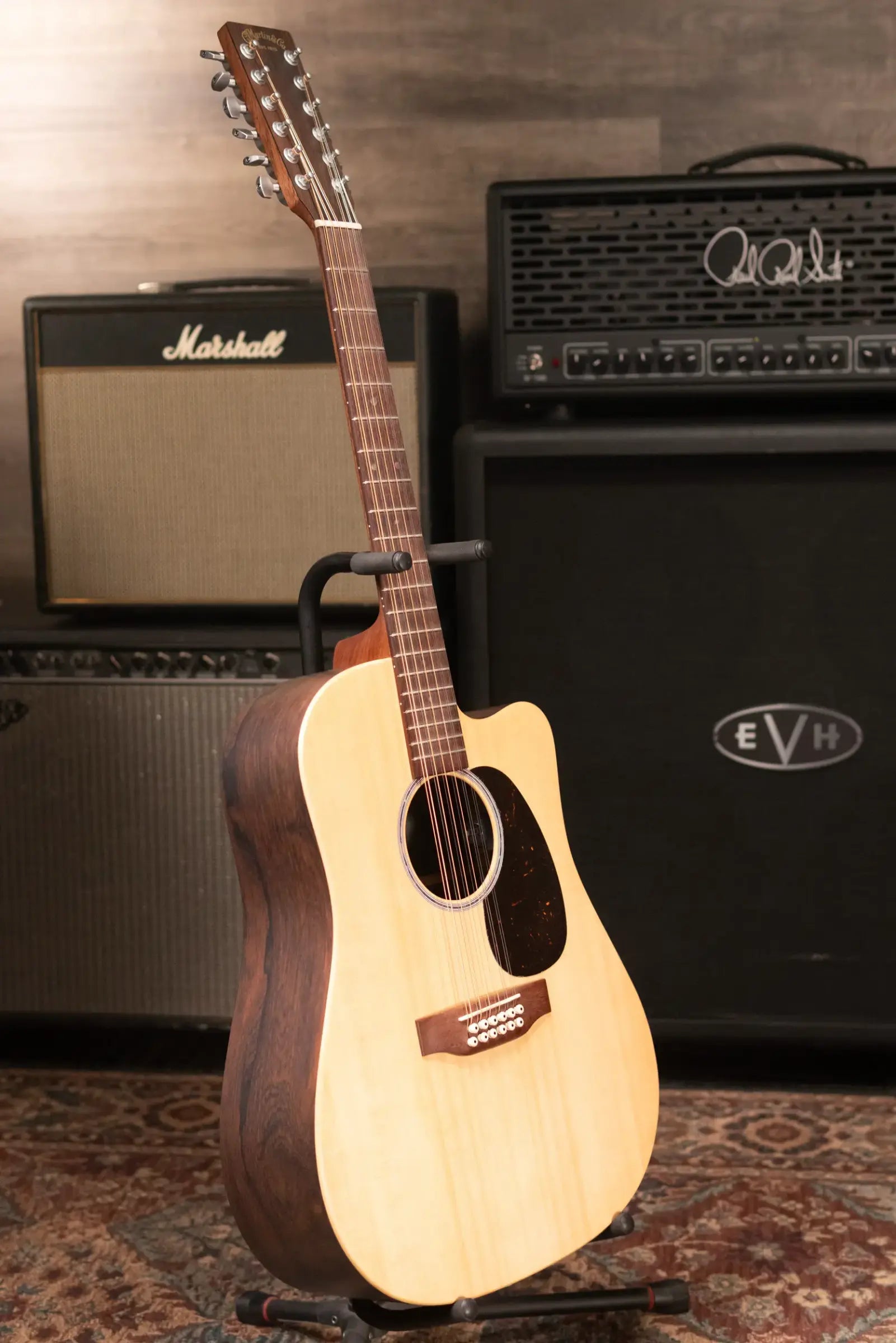 Martin DC-X2E Brazilian 12-String Acoustic/Electric Guitar with Gig Bag