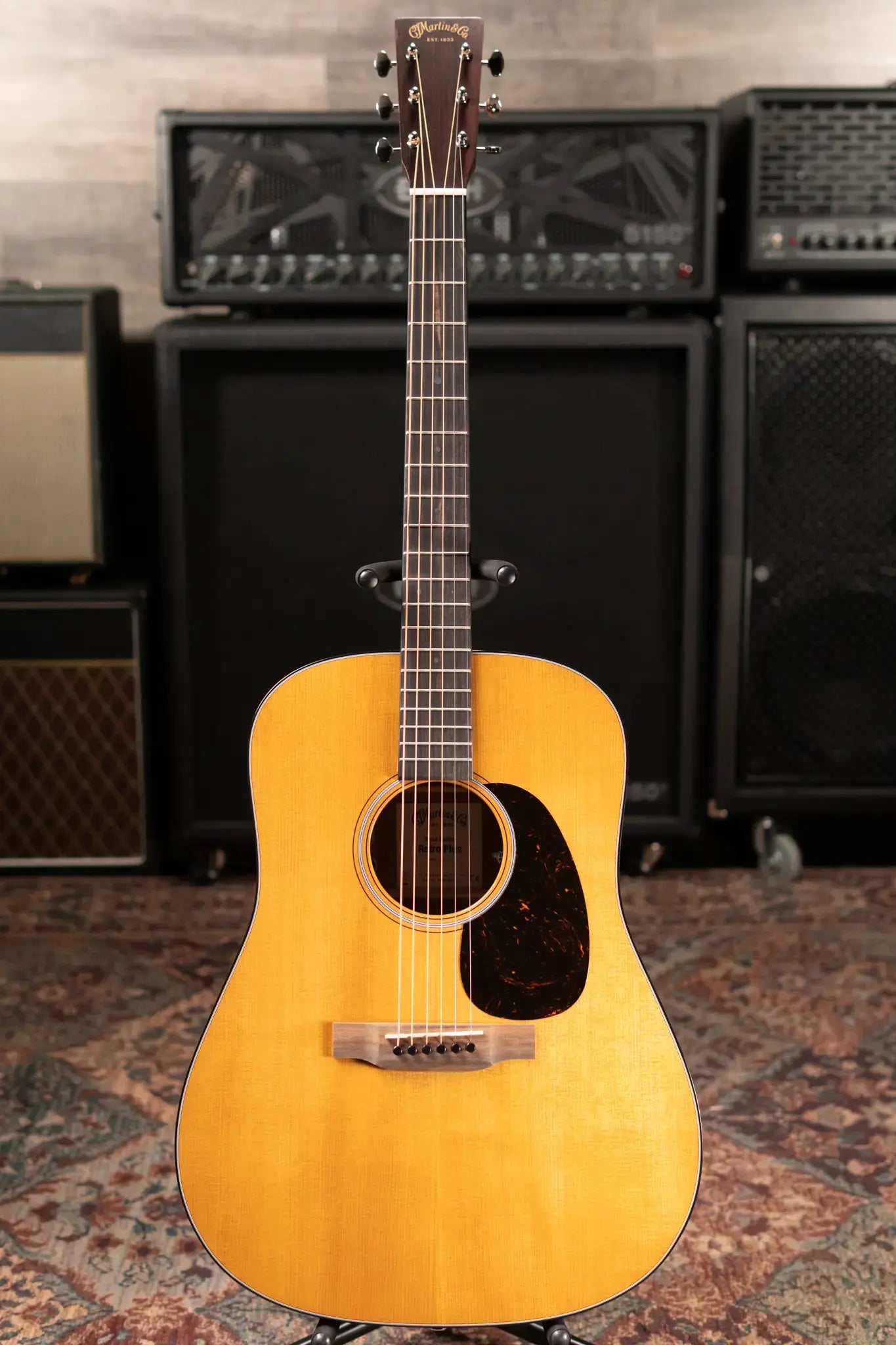 Martin DE Retro Plus Mahogany Acoustic/Electric Guitar with Gig Bag