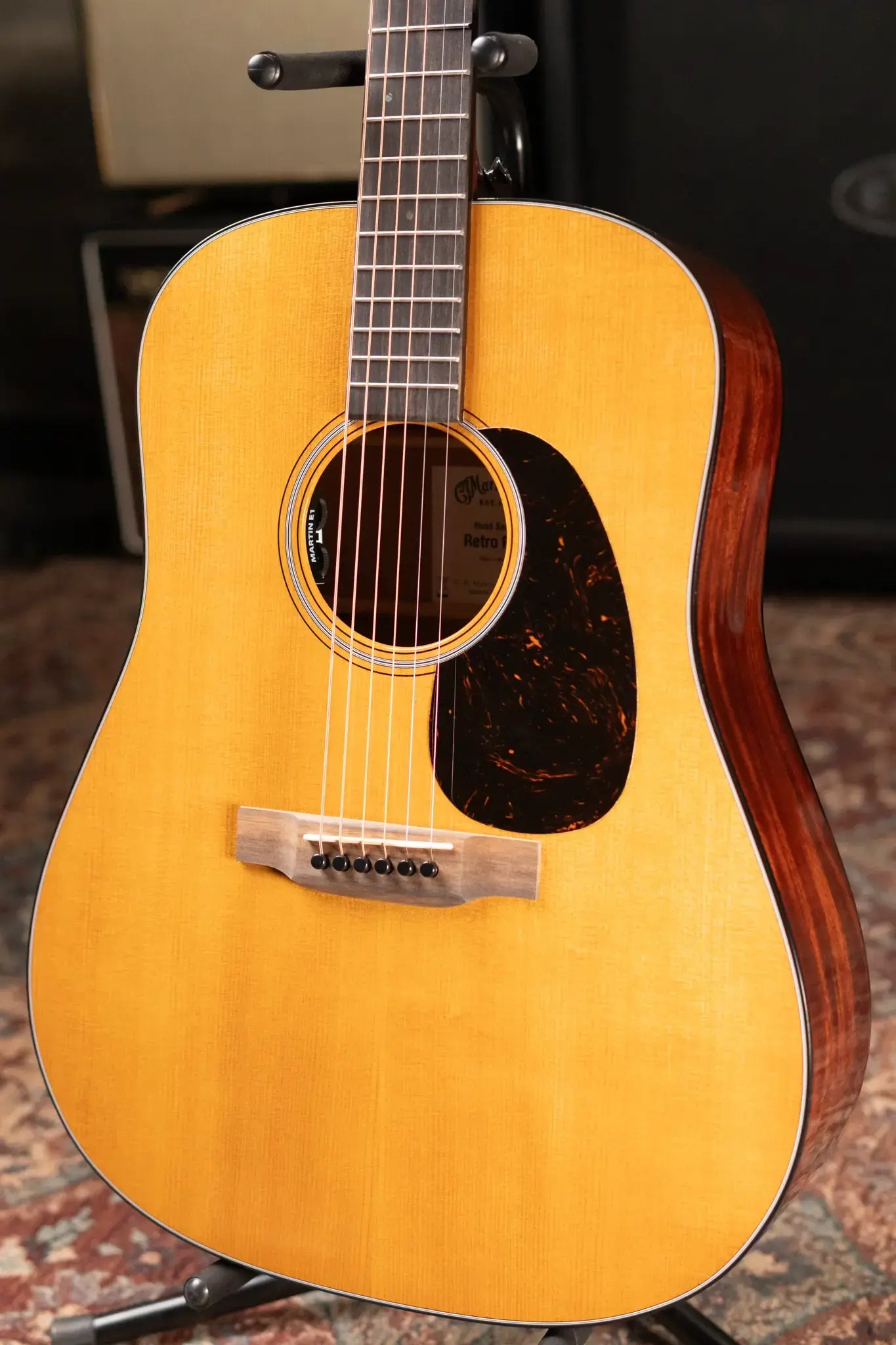 Martin DE Retro Plus Mahogany Acoustic/Electric Guitar with Gig Bag
