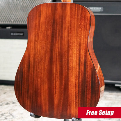Martin DE Retro Plus Mahogany Acoustic/Electric Guitar with Gig Bag