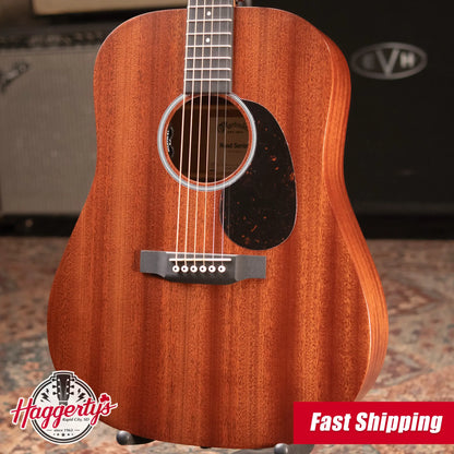 Martin D-10E Dreadnought Acoustic/Electric Guitar - Sapele Top with Gig Bag