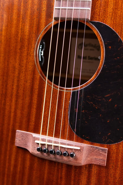 Martin D-10E Retro Sapele Acoustic/Electric Guitar with Gig Bag