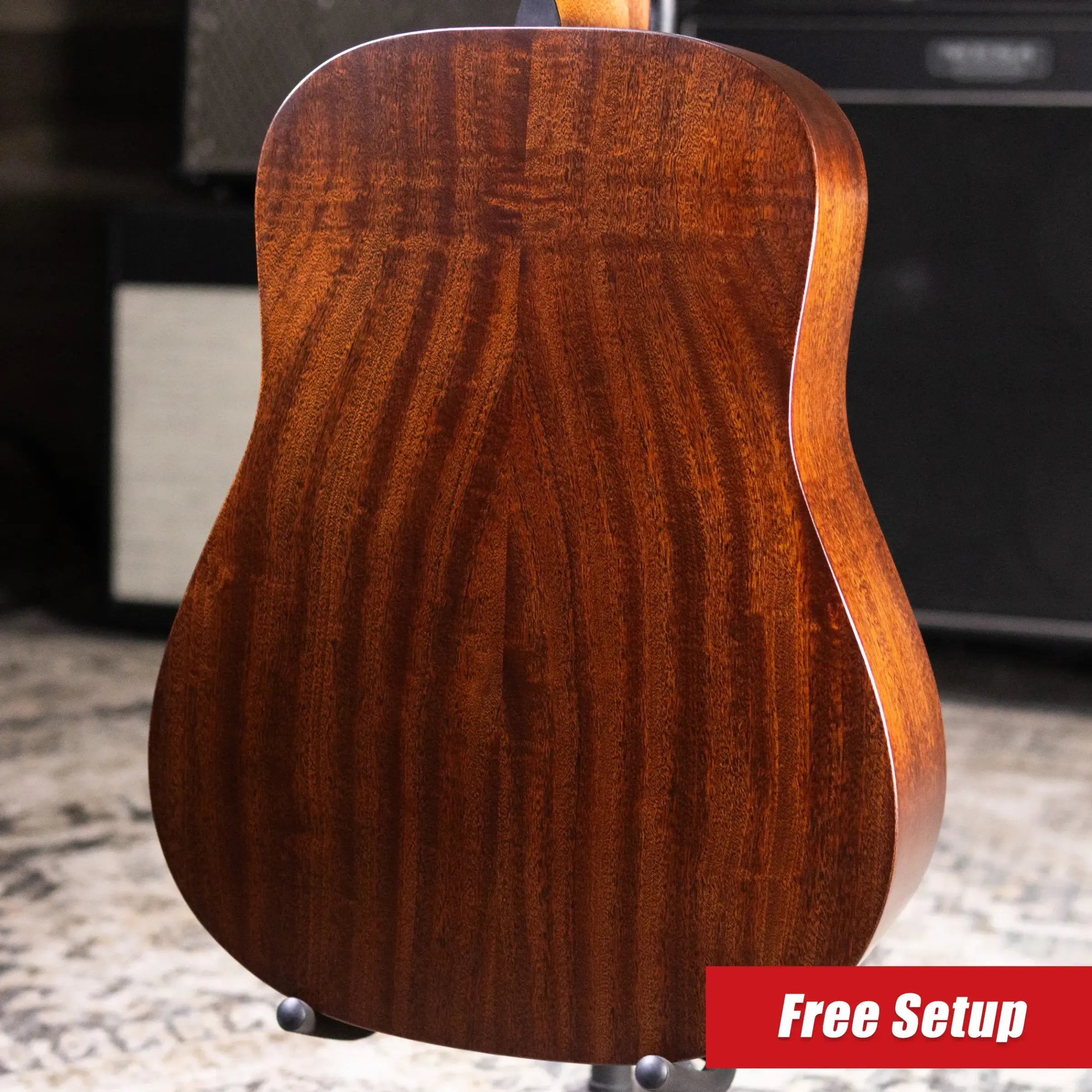 Martin D-10E Retro Sapele Acoustic/Electric Guitar with Gig Bag
