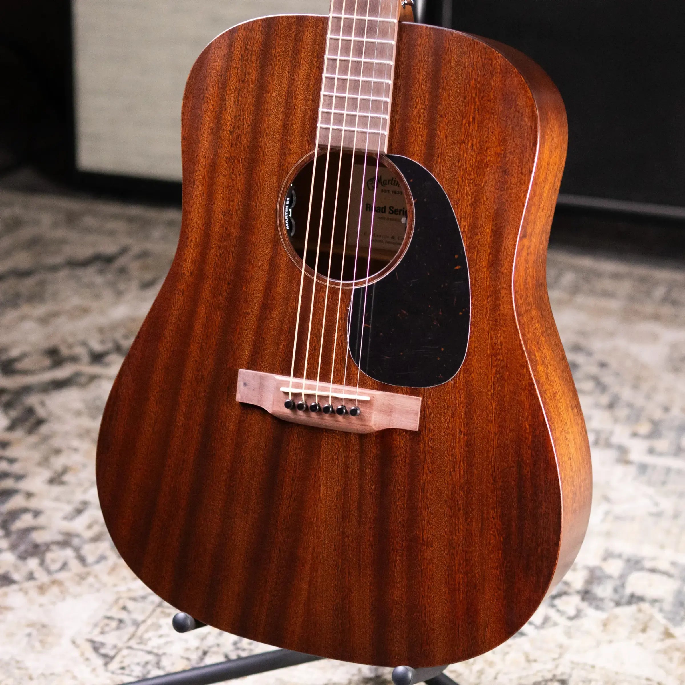 Martin D-10E Retro Sapele Acoustic/Electric Guitar with Gig Bag