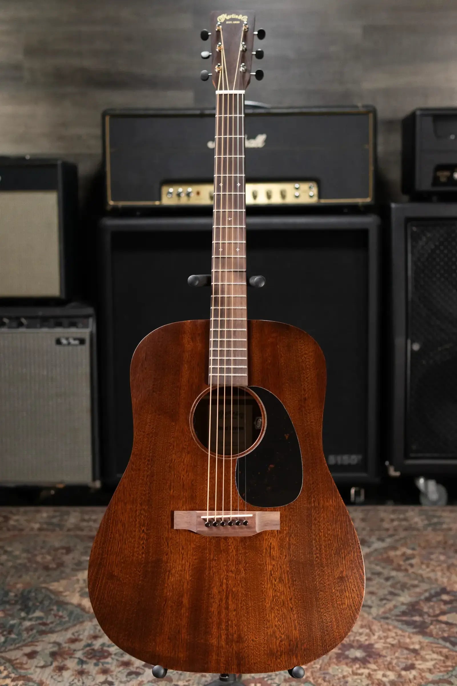 Martin D-10E Retro Sapele Acoustic/Electric Guitar with Gig Bag