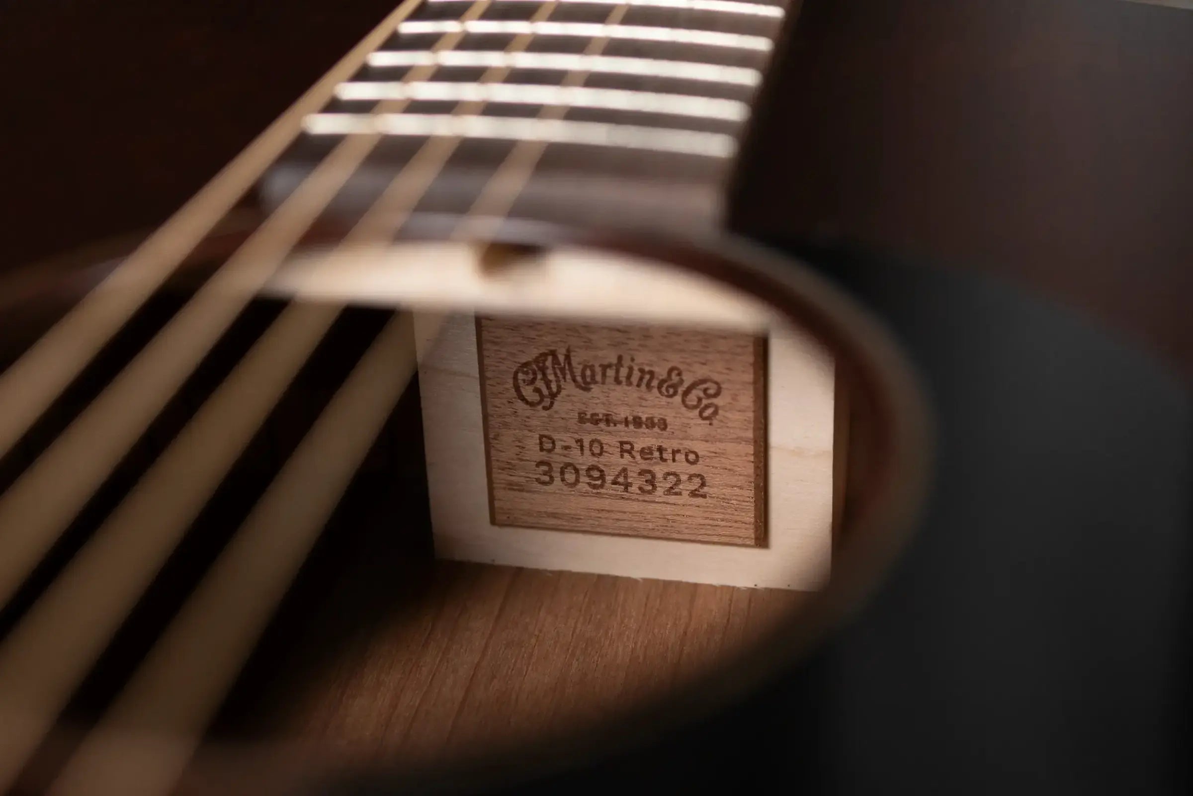 Martin D-10E Retro Sapele Acoustic/Electric Guitar with Gig Bag