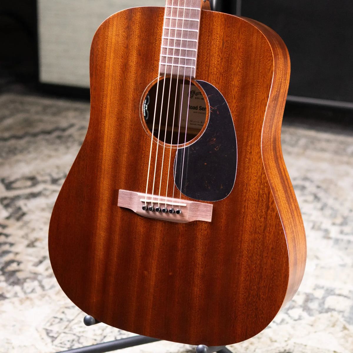 Martin D-10E Retro Sapele Acoustic/Electric Guitar with Gig Bag