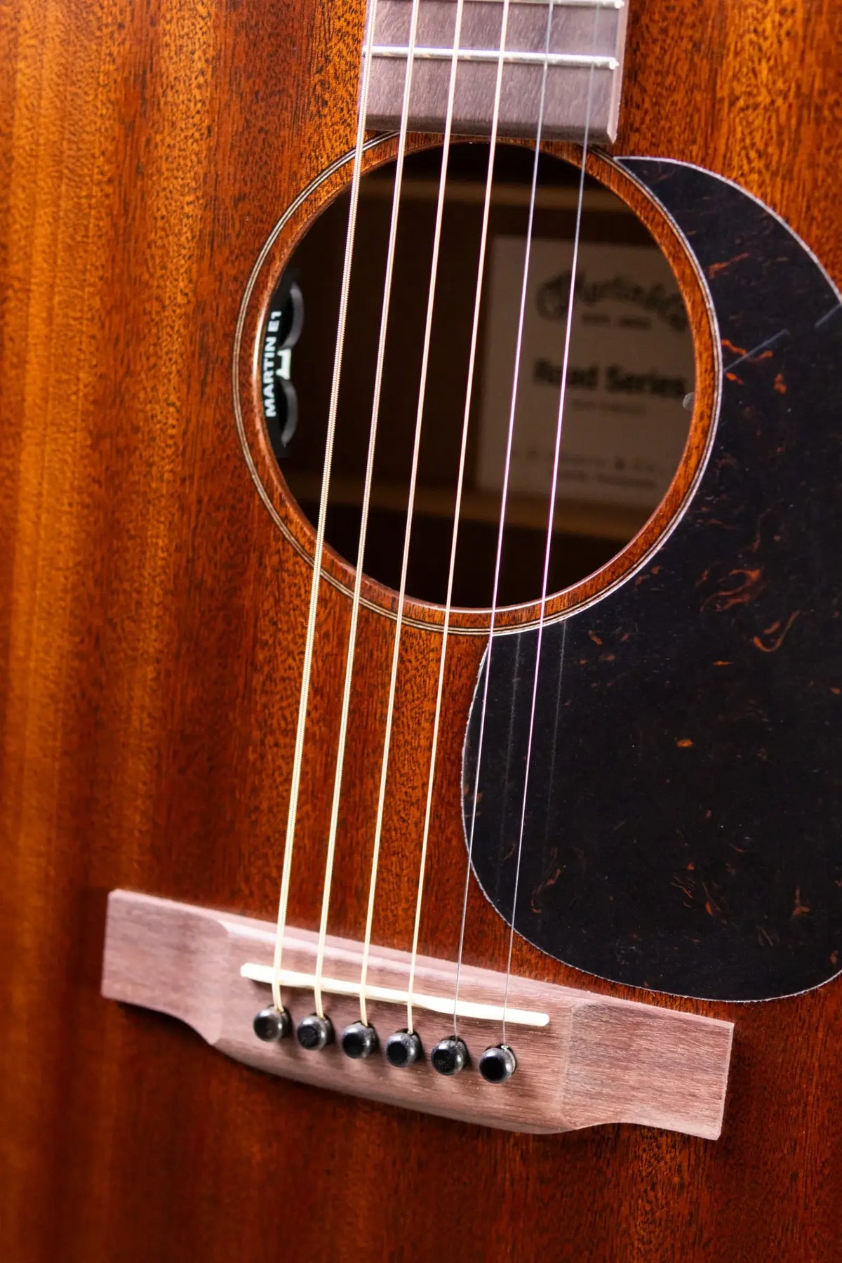Martin D-10E Retro Sapele Acoustic/Electric Guitar with Gig Bag