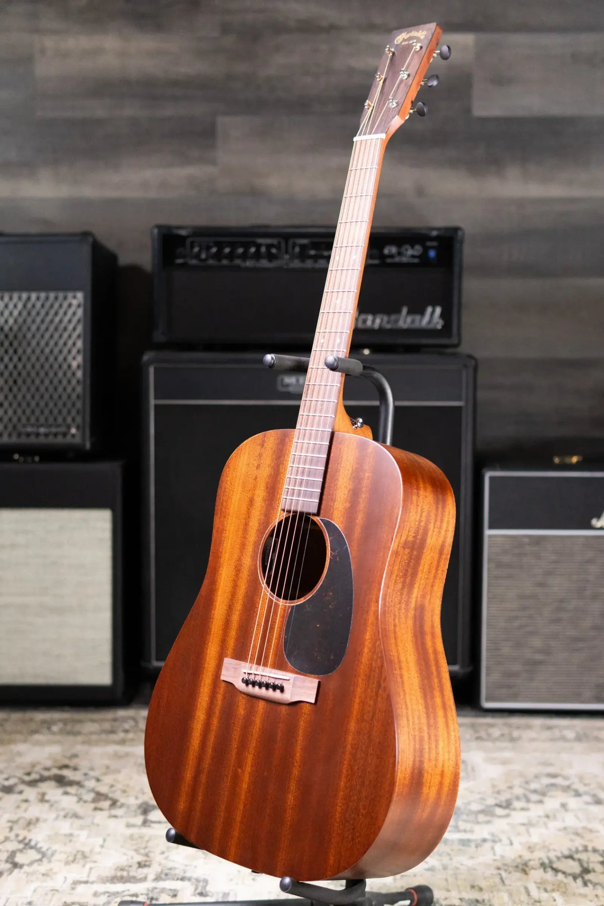 Martin D-10E Retro Sapele Acoustic/Electric Guitar with Gig Bag