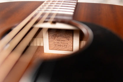 Martin D-10E Retro Sapele Acoustic/Electric Guitar with Gig Bag