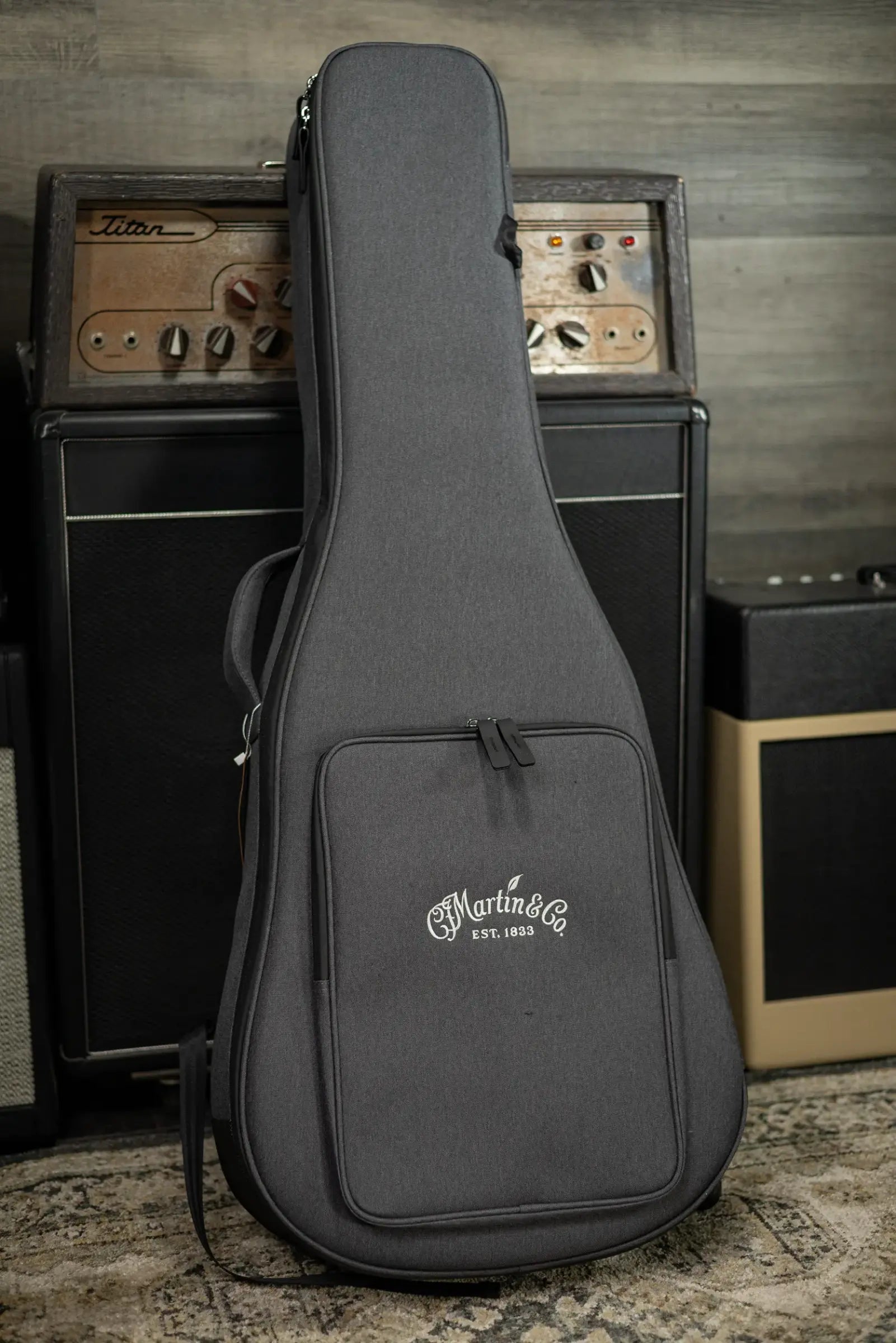 Martin D-10 E Retro Dreadnought Electric/Acoustic Guitar - Spruce with Gig Bag