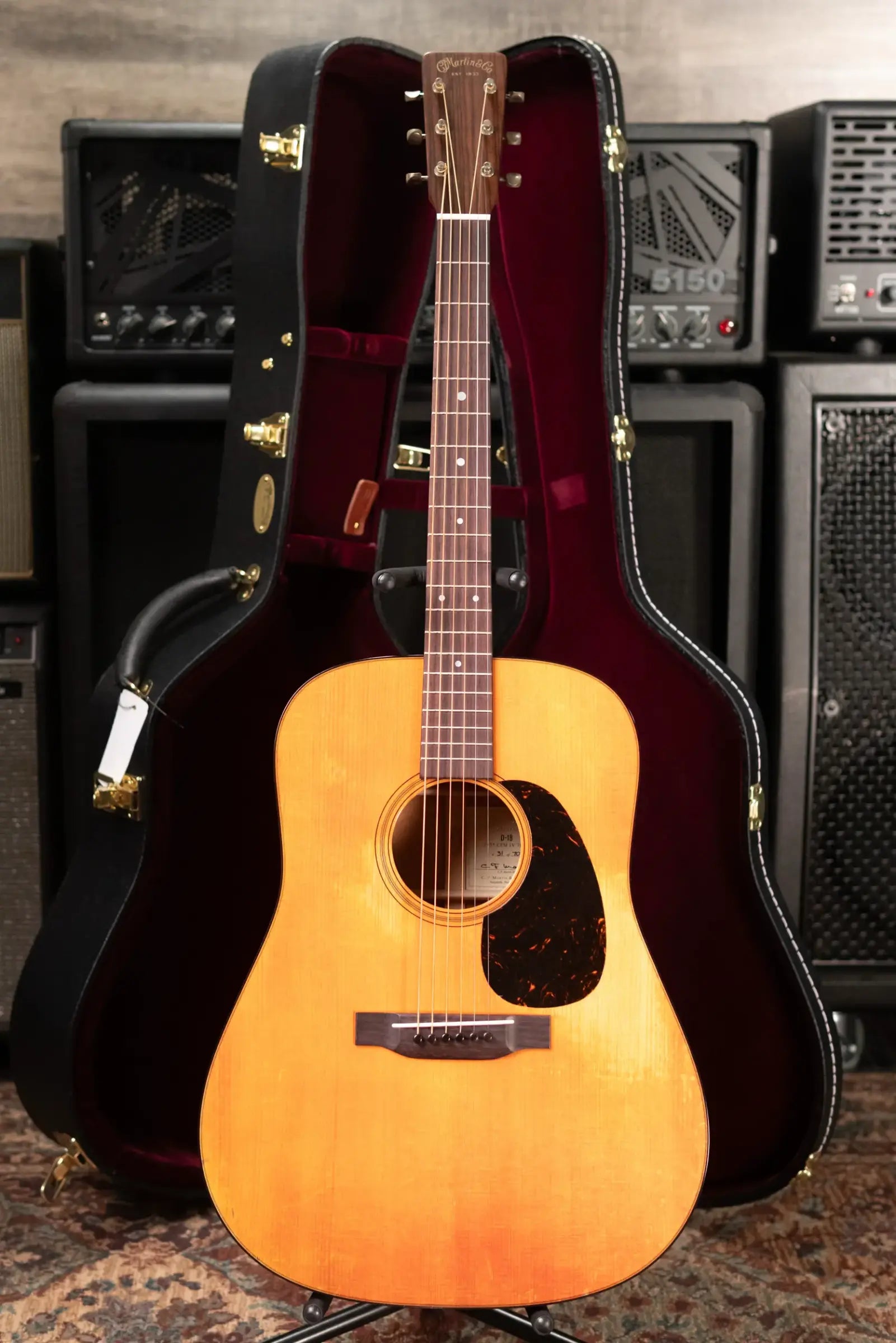 Martin D-18 1955 CFM IV 70th Dreadnought Acoustic Guitar with Hardshell Case