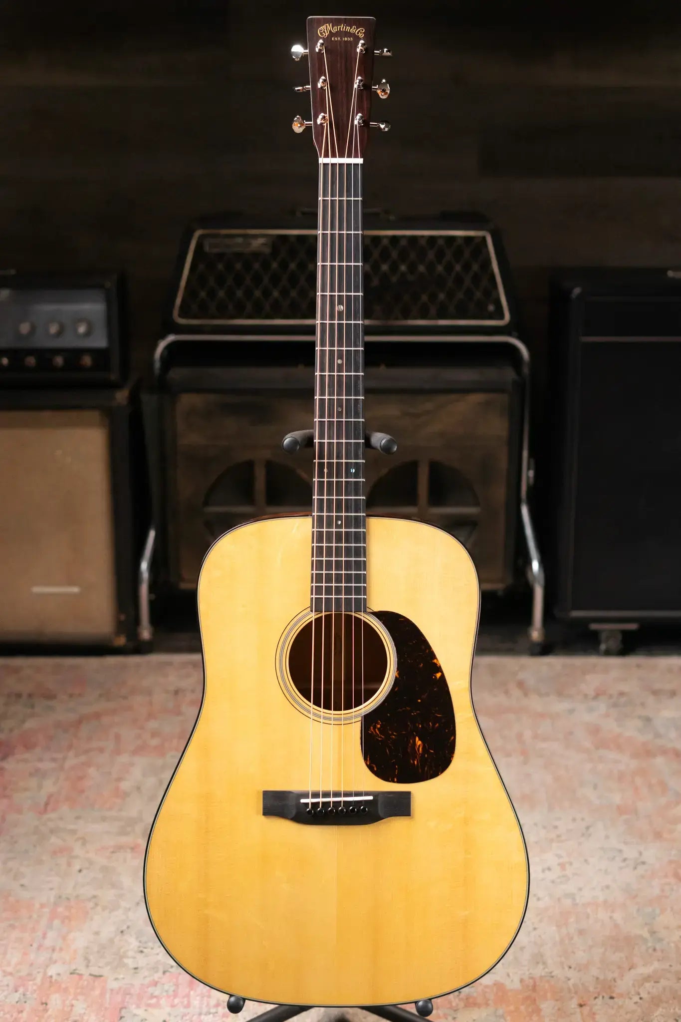 Martin D-18 Dreadnought Acoustic Guitar with Hardshell Case