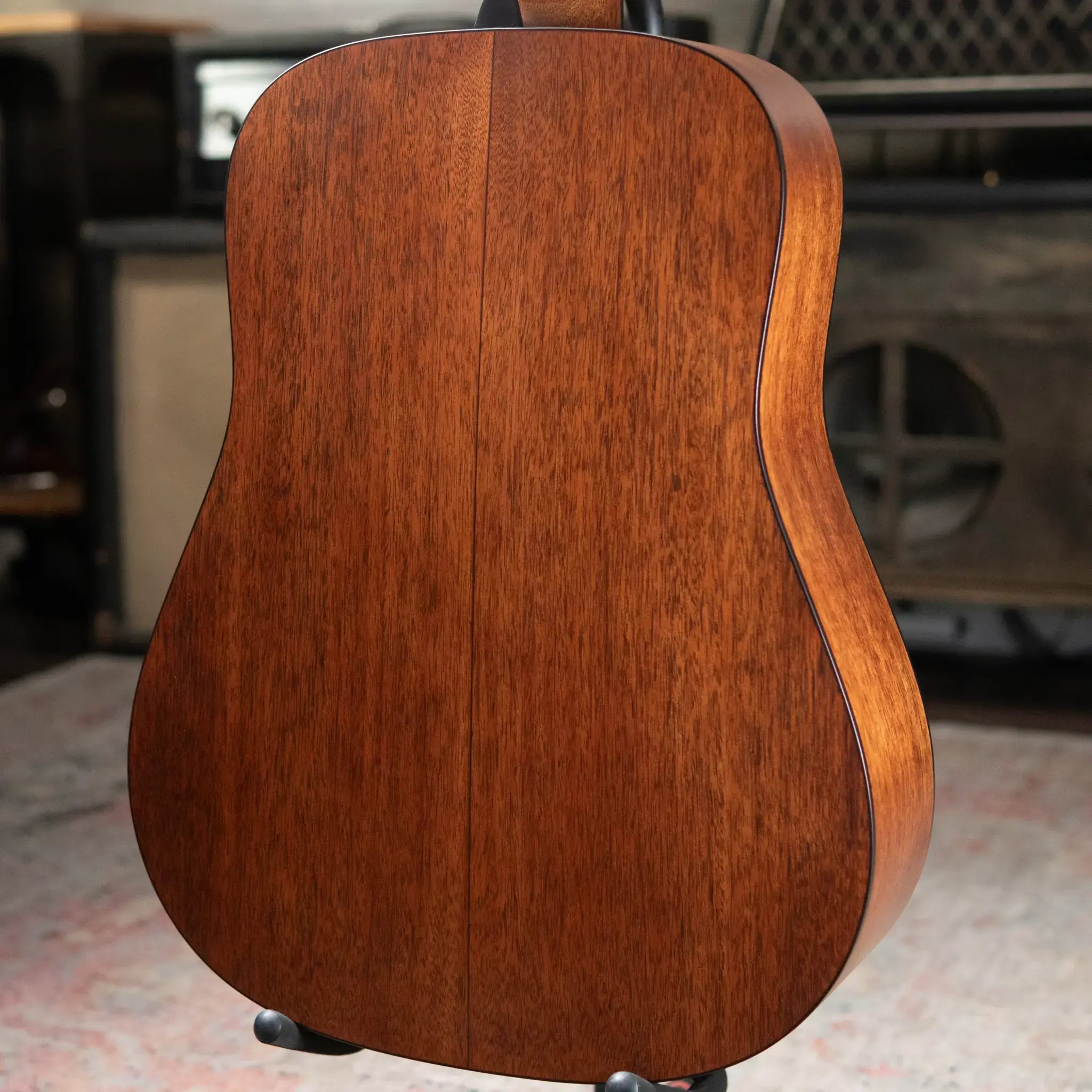 Martin D-18 Satin Dreadnought Acoustic - Amberburst with Hardshell Case
