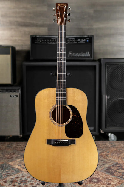 Martin D-18 Satin Standard Series Acoustic Guitar with Hardshell Case