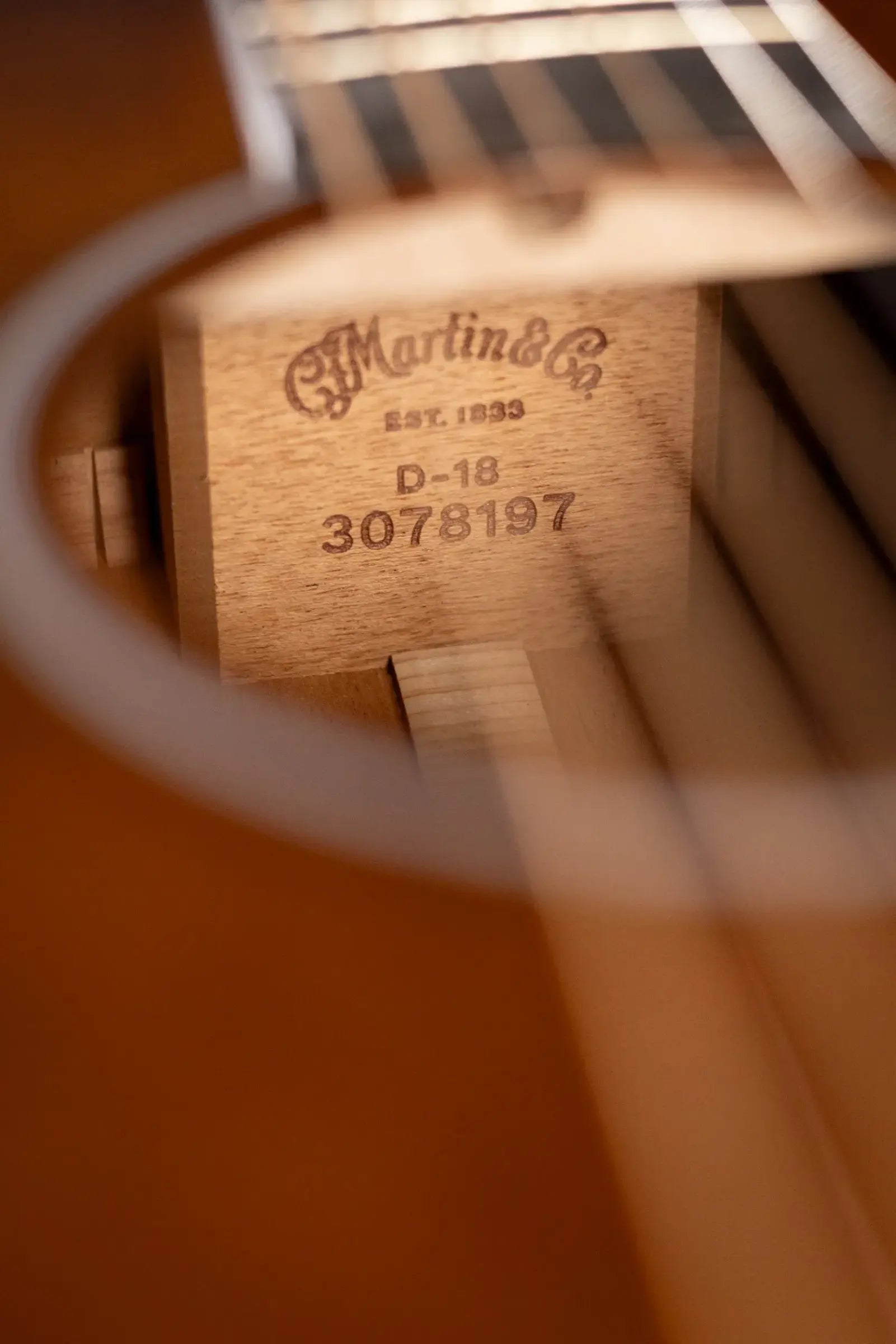 Martin D-18 Standard Series Acoustic Guitar - 1933 Ambertone with Hardshell Case