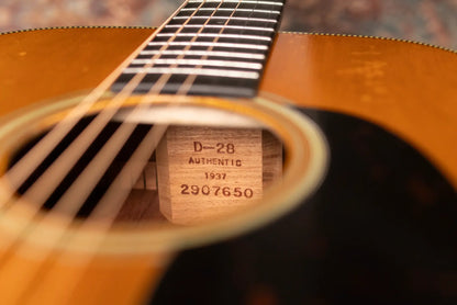 Martin D-28 Authentic 1937 Aged Acoustic Guitar with Hardshell Case