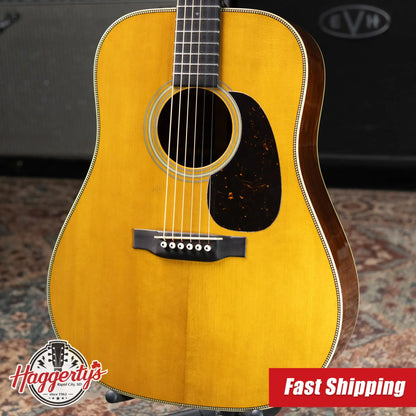 Martin D-28 Authentic 1937 Aged Acoustic Guitar with Hardshell Case - Floor Model Demo
