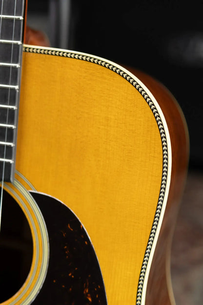 Martin D-28 Authentic 1937 Aged Acoustic Guitar with Hardshell Case - Floor Model Demo