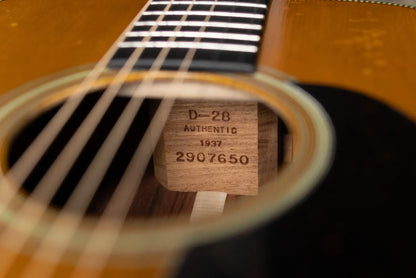 Martin D-28 Authentic 1937 Aged Acoustic Guitar with Hardshell Case - Floor Model Demo