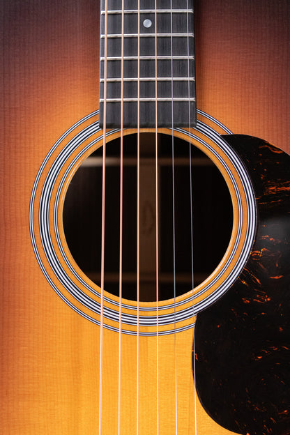 Martin D-28 Satin Dreadnought Acoustic Guitar - 1935 Sunburst with Hardshell Case