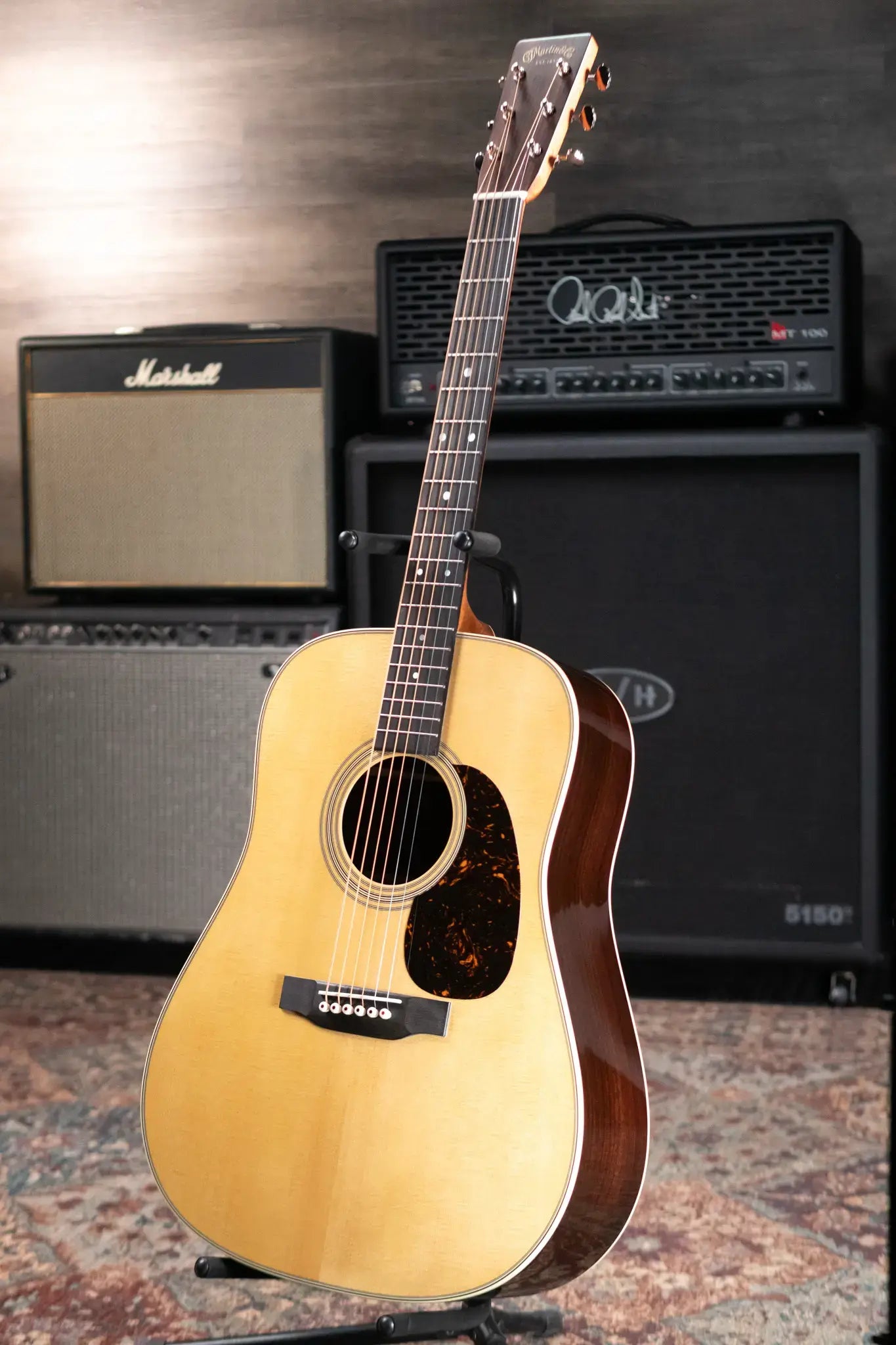 Martin D-28 Dreadnought Acoustic Guitar with Hardshell Case