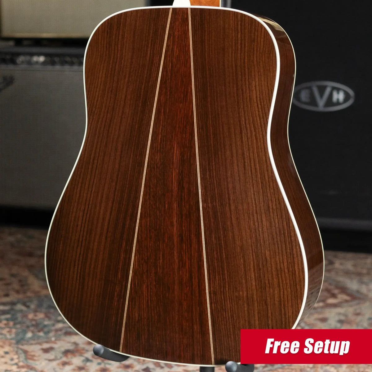 Martin D-35 Standard Series Acoustic Guitar - Natural with Hardshell Case