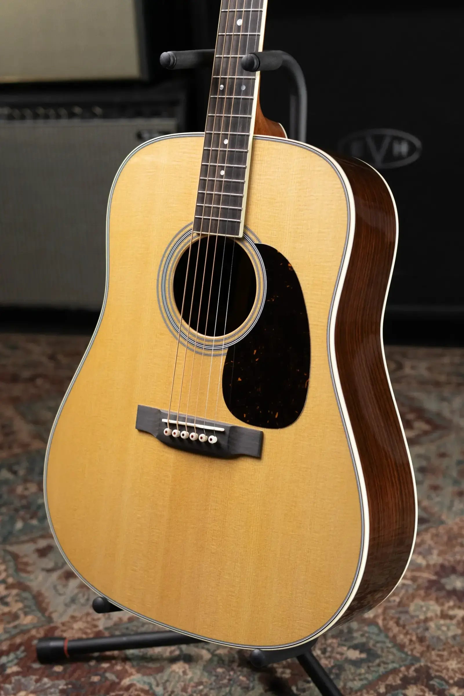 Martin D-35 Standard Series Acoustic Guitar - Natural with Hardshell Case
