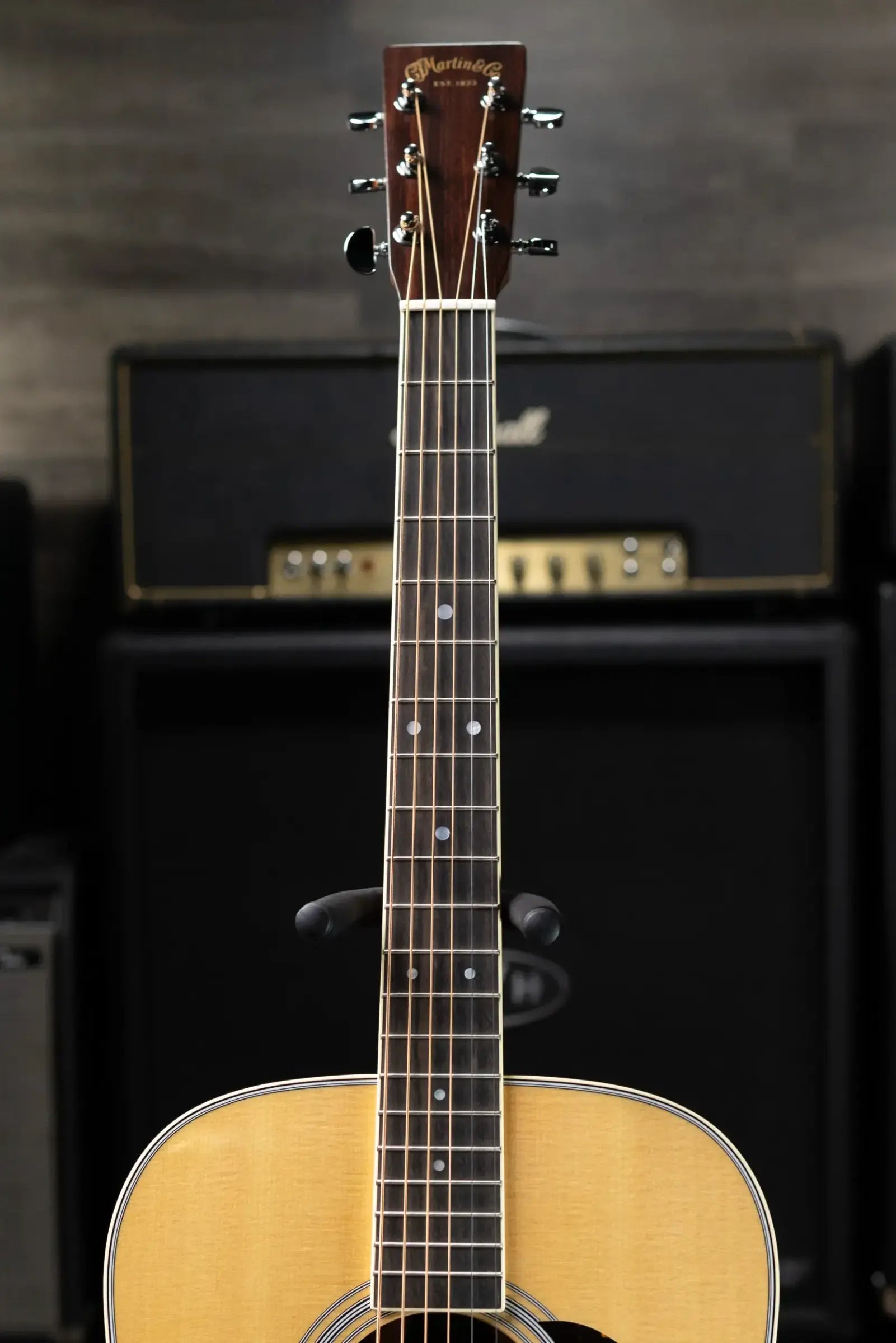 Martin D-35 Standard Series Acoustic Guitar - Natural with Hardshell Case