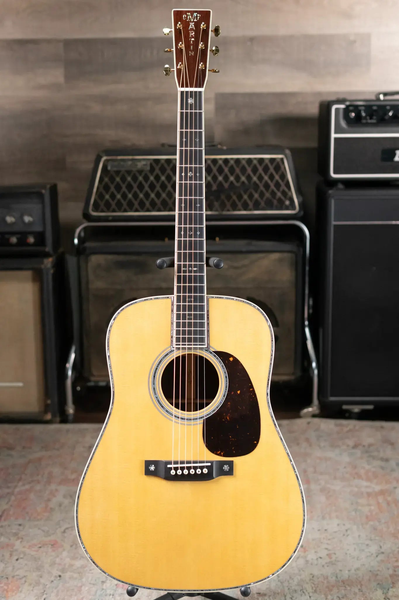 Martin D-42 Acoustic Guitar - Natural with Hardshell Case