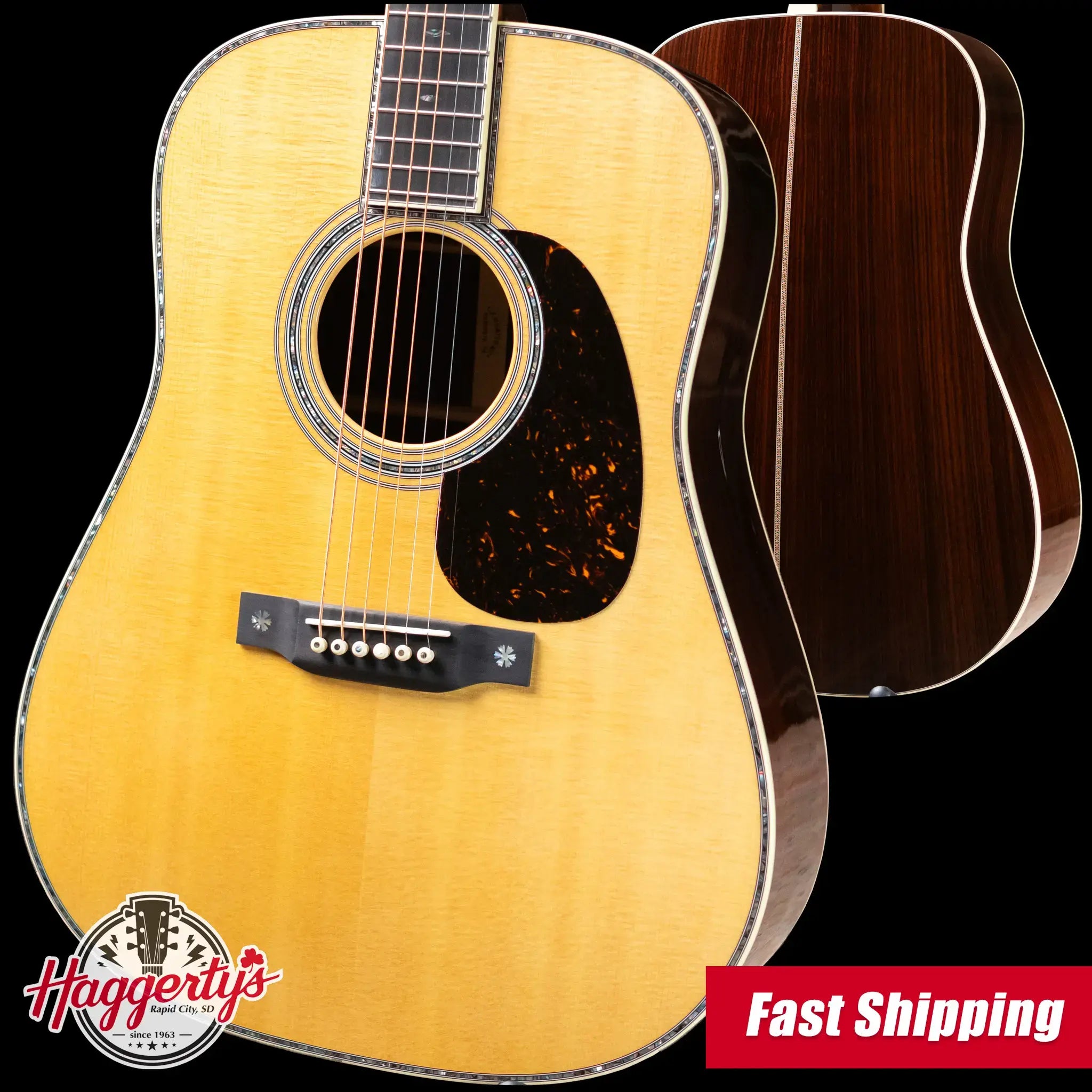 Martin D-42 Acoustic Guitar with Hardshell Case