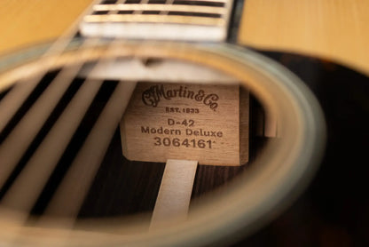 Martin D-42 Modern Deluxe Acoustic Guitar with Hardshell Case