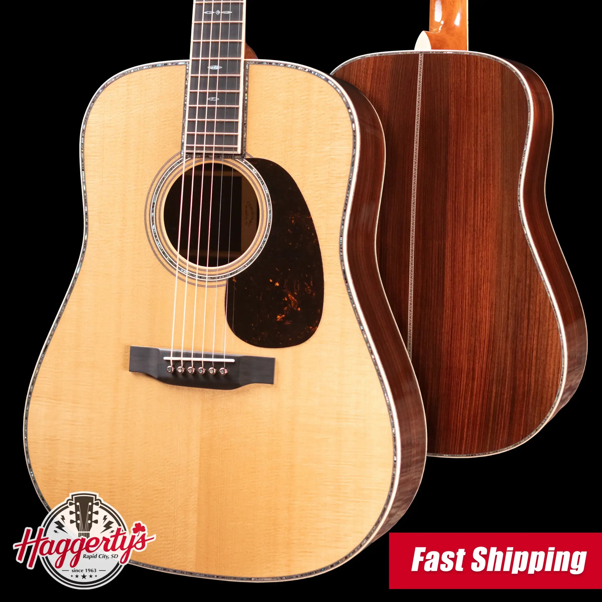 Martin D-45 Modern Deluxe Acoustic with Hardshell Case - Used