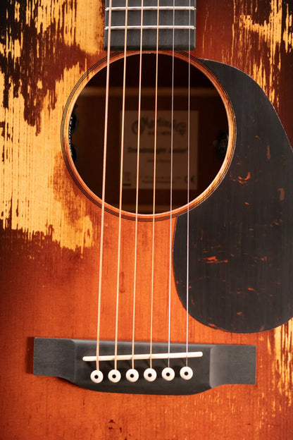 Martin D Jr-E StreetLegend Acoustic/Electric Guitar - Burst with Gig Bag