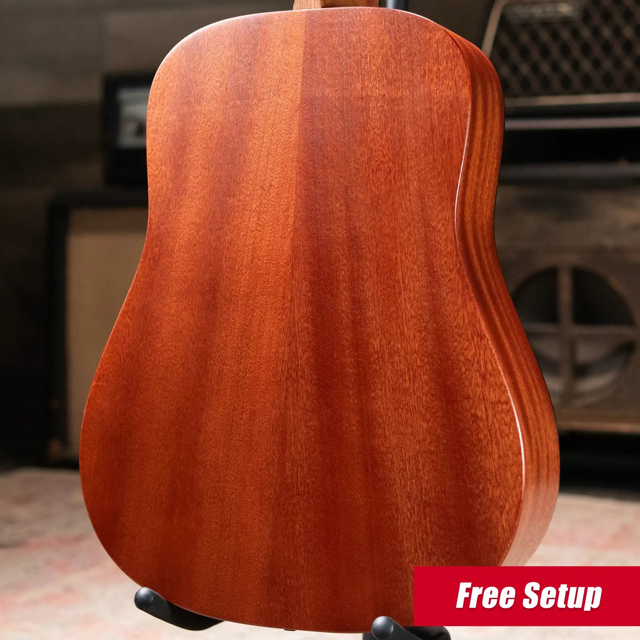 Martin D Jr-E StreetLegend Acoustic/Electric Guitar - Burst with Gig Bag - Demo